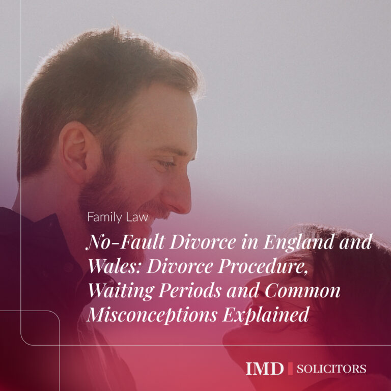 No-Fault Divorce in England and Wales: Divorce Procedure, Waiting Periods and Common Misconceptions Explained 