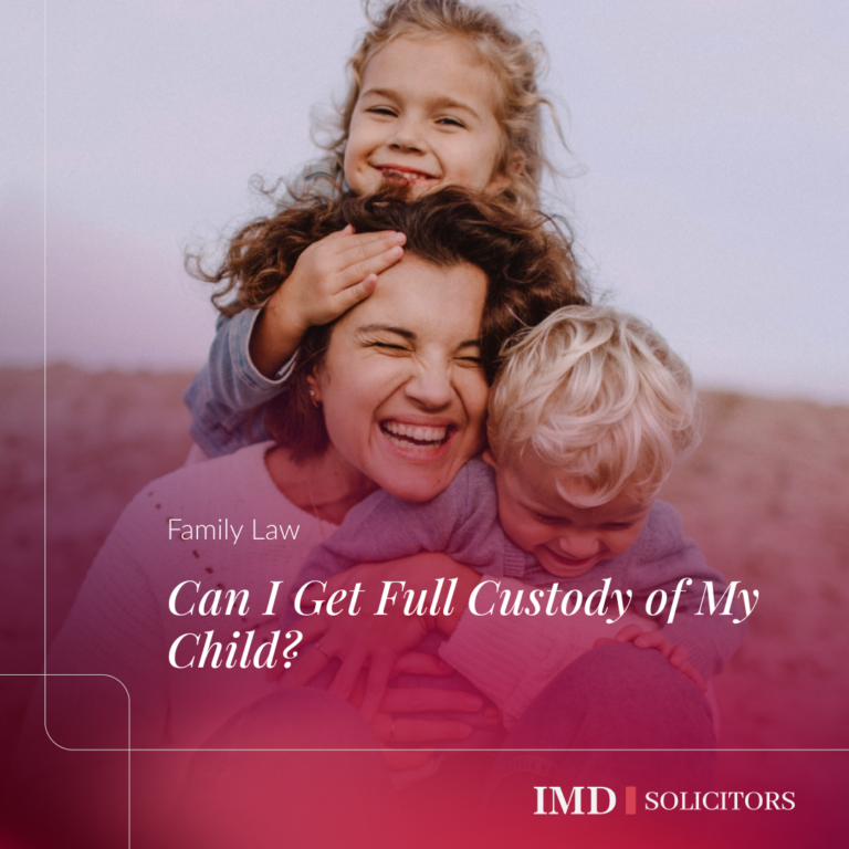 Can I Get Full Custody of My Child?